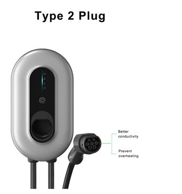 ODM CCS EVSE EV cargador rápido pila con Mennekes tipo 2 cable 5M