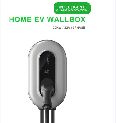 M22 Estación de carga eléctrica de tres fases para vehículos eléctricos Cargador tipo Mennekes