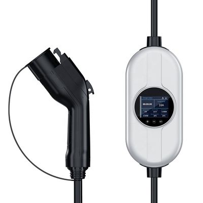Tipo 1 EV portátil EVSE cargador para el hogar de 50 Hz 60 Hz conforme con Rohs