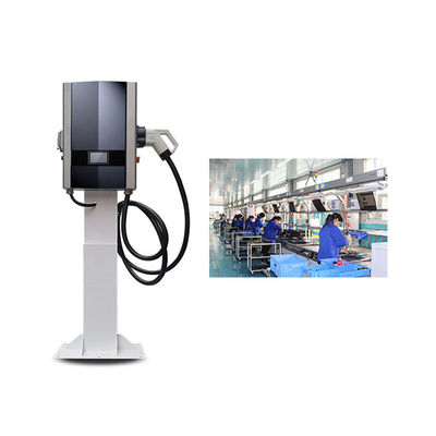 Los conectores de corriente de salida 20A y ChadeMo en el cargador EVSE EV
