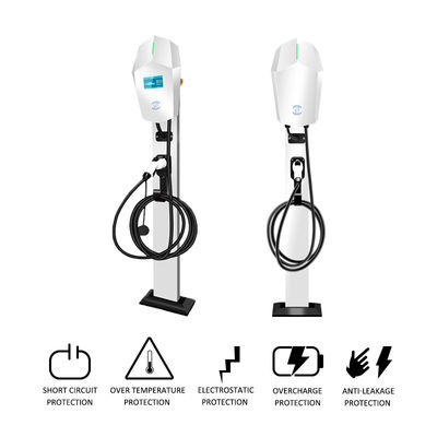 Tipo 2 7KW 22kw CCS EVSE EV cargador de corriente continua AC OCPP IP55 para el hogar