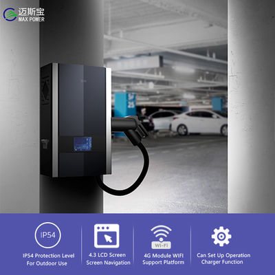 Estación de carga de vehículos eléctricos de 7 kW 15 kW 20 kW Ocpp Tipo 2 para uso comercial