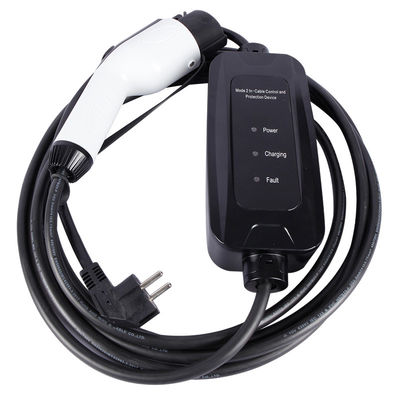 220v Evse portátil de nivel 2 para uso residencial