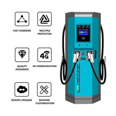 Precio al por mayor 240kw Cargador Ev de nivel 2 rápido Cargador de nueva energía Cargador Dc Ev Cargador Estaciones de carga montadas en el piso
